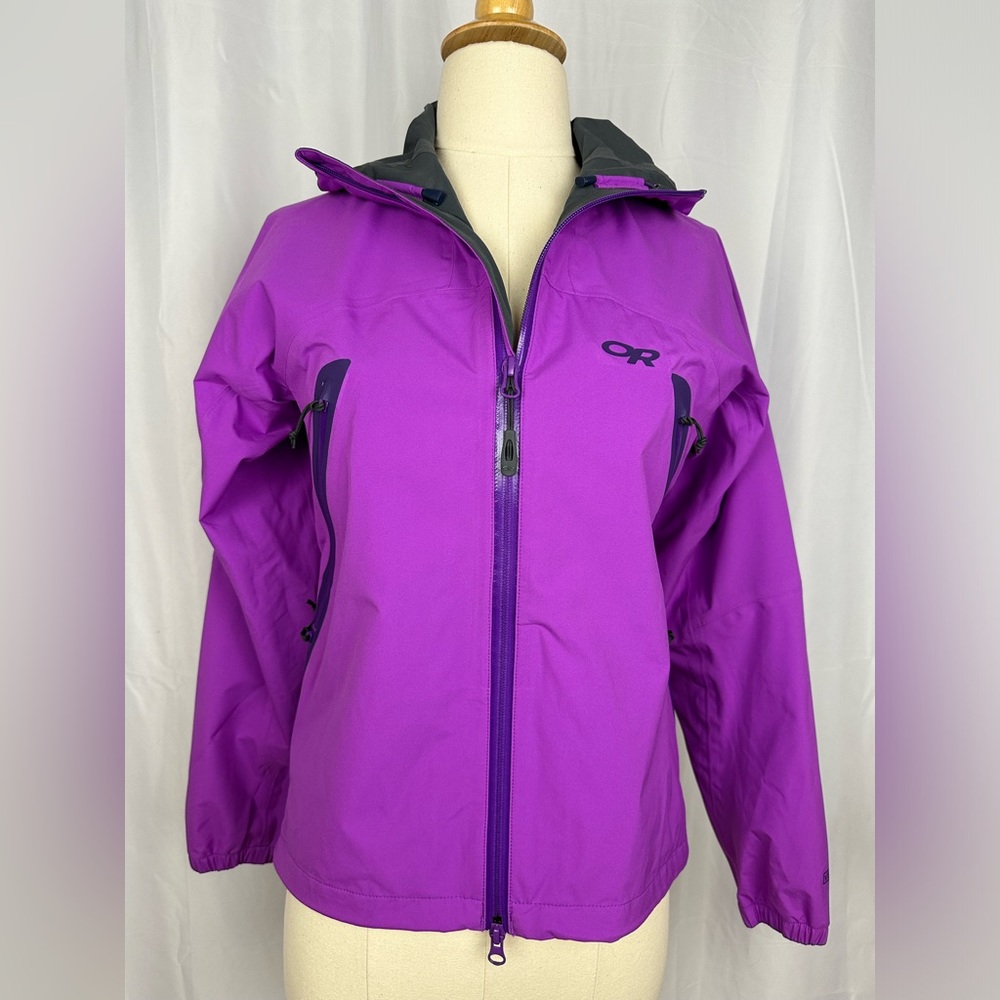 Brand New Outdoor Research Magenta Shell Jacket Size XS